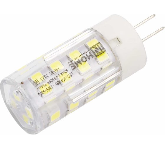 Светодиодная лампа IN HOME LED-JCD 8Вт 230В G4 6500К 760Лм 4690612036229
