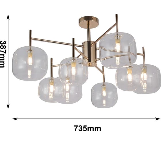 Потолочная люстра F-promo beaker 2976-8P