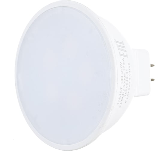 Лампа Gauss LED Elementary MR16 GU5.3 5.5W 3000К 3 лампы в упаковке 13516T