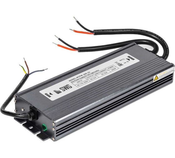 Влагозащитный блок питания SWG Mini al tpw, 600 w 24 v, MTPW-600-24 1
