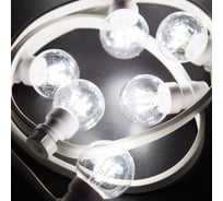 Набор Neon-Night Белт-Лайт 10м, белый каучук, 30 ламп х 6 LED, белый, IP65 331-305