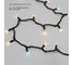 Гирлянда светодиодная Neon-Night Нить 20м 200 LED ТЕПЛЫЙ БЕЛЫЙ черный каучук IP67 эффект мерцания 230В соединяется нужен блок 315-000 315-176 1