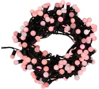 Гирлянда Neon-Night Мультишарики, диаметр 17,5 мм, 20м, 200 LED, Красные, черный ПВХ 303-502