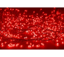 Гирлянда Neon-Night Мишура 6м, прозрачный ПВХ, 576 LED Красные 303-612
