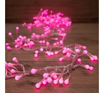 Гирлянда Neon-Night Мишура 6м, прозрачный ПВХ, 576 LED Розовые 303-617