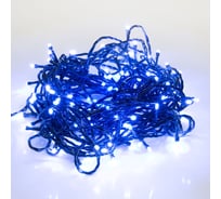 Гирлянда-нить Neon-Night 10м, темно-зеленый ПВХ, 80 LED Синие 303-043
