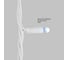 Гирлянда Neon-Night Нить, 20м, 200 LED белые, белый каучук, IP67 постоянное свечение 230В соединяется нужен блок 315-145 2
