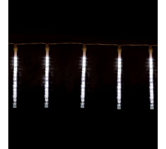 Гирлянда Neon-Night Тающие сосульки  4 шт. х 20см, шаг 50 см, 230В, LED белый 256-317-6