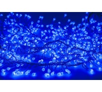 Гирлянда Neon-Night Мишура 6м, прозрачный ПВХ, 576 LED Синие 303-613