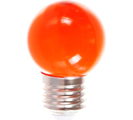 Лампа Neon-Night шар E27 3 LED диаметр 45 красная 405-112