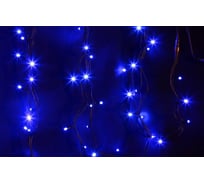 Гирлянда Neon-Night дюраплей 12м, 3 модуля x 4м, черный каучук, 120 (40x3) LED Синие 315-133