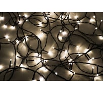Гирлянда Neon-Night ТВИНКЛ 10м, черный ПВХ, 100 LED Тепло-Белые/мульти 303-156