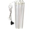 Гирлянда Neon-Night Тающие сосульки 8 шт. х 50см, шаг 50 см, 230В, LED белый 256-313-6 7