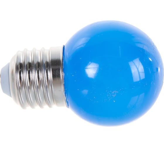 Лампа Neon-Night шар e27 3 LED диаметр 45 синяя 405-113