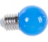 Лампа светодиодная Neon-Night d=45мм E27 5LED 2Вт синий 230В 405-113 5