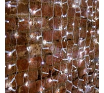 Гирлянда Neon-Night Занавес 2x1,5м, 300 LED белый, прозрачный ПВХ, IP65 235-305