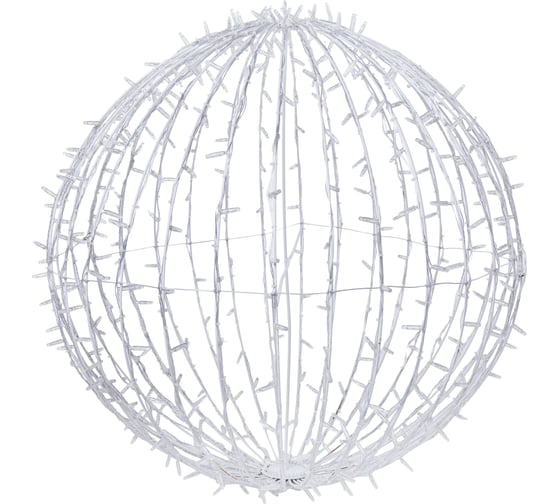 Светодиодный шар Neon-Night 230V, диаметр 80 см, 450 светодиодов, эффект мерцания, цвет белый 501-614 1