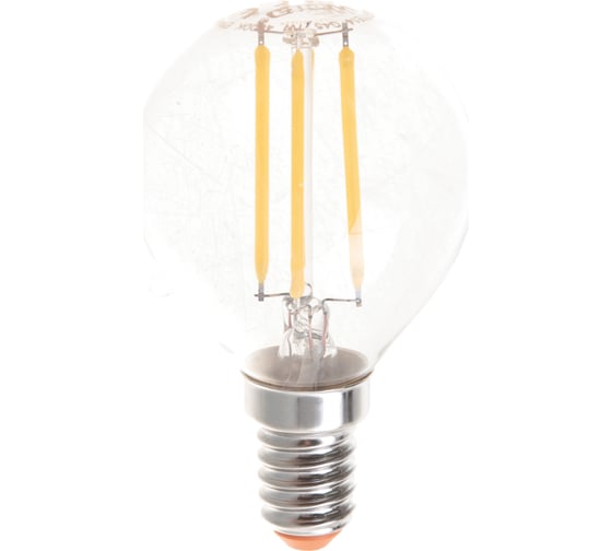 Лампа LED Wolta FILAMENT, 4000К, 25S45GLFT7E14