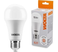 Светодиодная лампа Wolta LED 15Вт, 4000К Дневной свет, цоколь E27, 1300Лм 25S60BL15E27