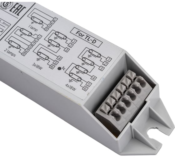 Пускорегулирующий аппарат PHILIPS электронный ЭПРА EB-Ci1-2 36W/1-4 18Вт 220-240В 50/60Гц 1224634