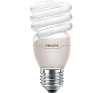 Люминесцентная компактная лампа PHILIPS Tornado T2 8y 15Вт E27 спиральная 6500К CDL 198883