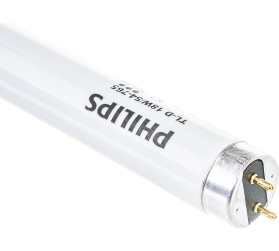 Люминесцентная лампа PHILIPS TL-D 18W/54-765 18Вт T8 6200К G13 10657