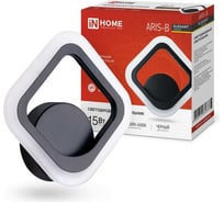 Светодиодный светильник IN HOME ELEGANT ARIS-B 15Вт 230В 3000-6500K 1200Лм STEP COLOR черный 4690612035338