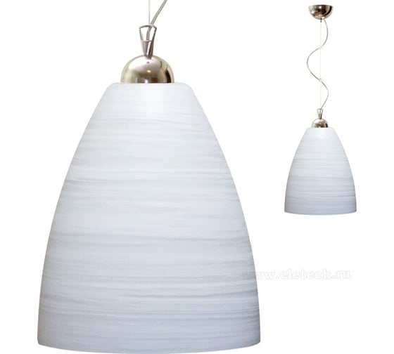 Светильник ЭЛЕТЕХ MAXEL Амели НСБ 72-60 М55 опал. мат. крш. 1005251521 1