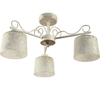 Светильник ЭЛЕТЕХ Дус 131 бел.зол. Плафон 04794 НПБ 01-3х60-131 Е27 ИУ 1005404057