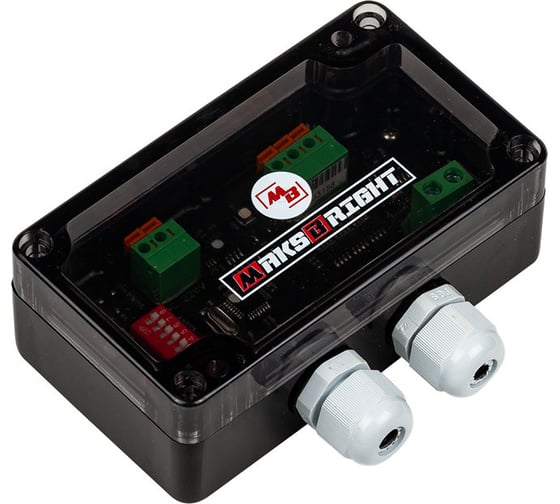 Контроллер MAKSBRIGHT 4-25В, 120-576Вт, 3x8А, ip65, 115x87x40мм Sigma RGB Synchro