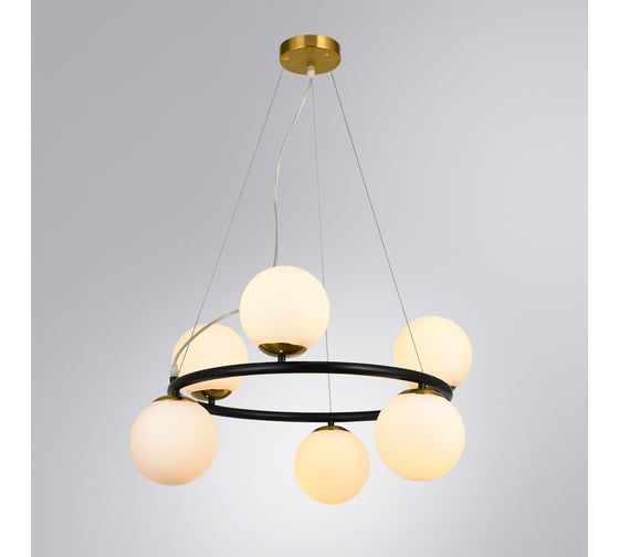 Подвесная люстра alcor ARTE LAMP A2224SP-6BK