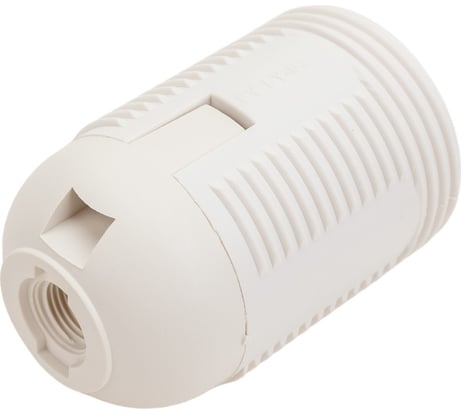 Патрон ООО "ОПТИКОМ ЭЛЕКТРИК" Е27 полувинтовой, белый НТ, БЕЛЫЙ 8231.0227