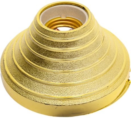 Конический патрон-стойка ООО "ОПТИКОМ ЭЛЕКТРИК" золото, E27 8810.3527