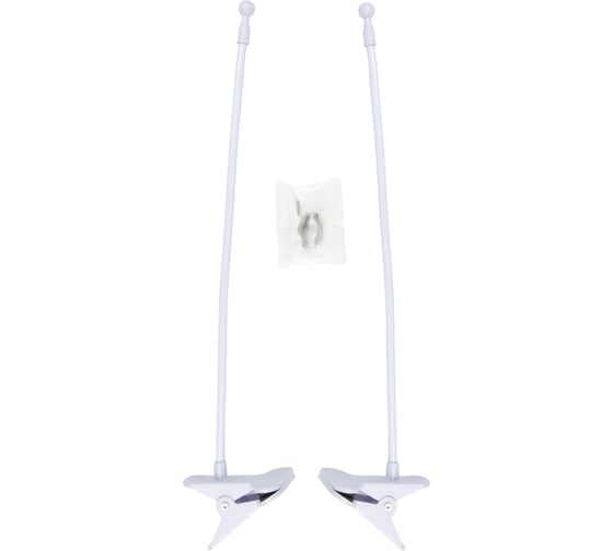 Подставка для светильника Uniel uli-p, на прищепке ufp-m02c-450 white polybag set2 UL-00010111 1