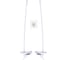 Подставка для светильника Uniel uli-p, на прищепке ufp-m02c-450 white polybag set2 UL-00010111 1