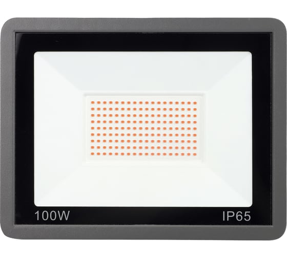 Светодиодный прожектор для растений Uniel ulf-p42-100w/spbr ip65 180-260v black UL-00010385