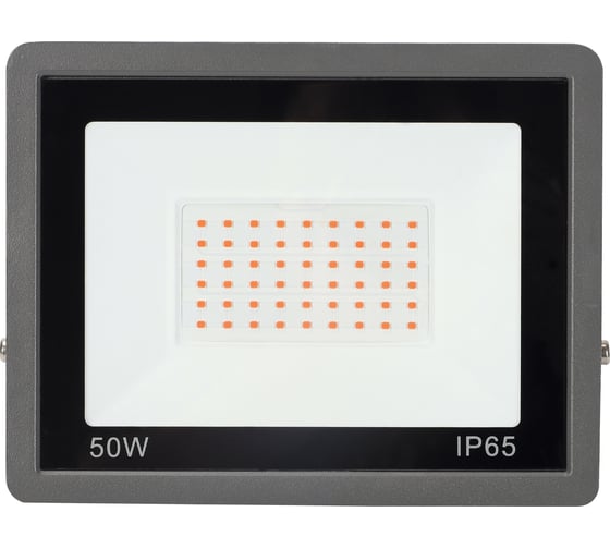 Светодиодный прожектор для растений Uniel ulf-p42-50w/spbr ip65 180-260v black UL-00010384