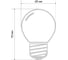 Лампа Neon-Night шар e27 3 LED белая 405-115 5