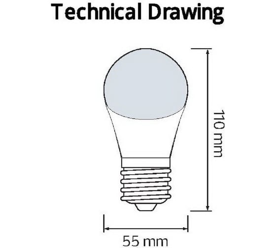Светодиодная цветная лампа HOROZ ELECTRIC SPECTRA 3W Синий E27 175-250V 001-017-0003 HRZ00000008