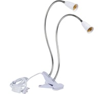 Настольный светильник Uniel для 2-х фитоламп tli-281 white e27x2 plant UL-00010305