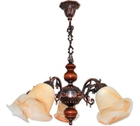 Светильник ЭЛЕТЕХ элика 251 медь плафон 00004 нсб 01-5х60-109 е27 1005403802