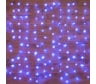 Гирлянда Neon-Night дождь (занавес) 2.5x2 м, прозрачный ПВХ, 300 LED синие, IP20 235-053