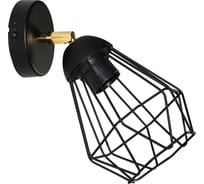 Настенный светильник ЭЛЕТЕХ Кристаль 511 черный муар НББ 01-60-176 Е27 [ИМ] 1005405214