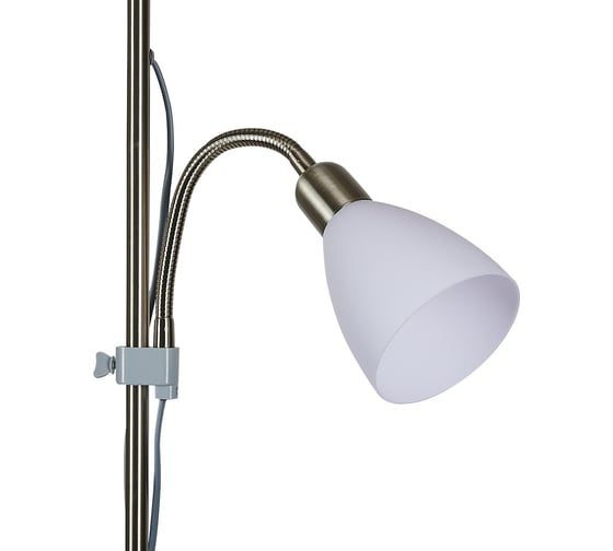 Напольный торшер Uniel под лампу uml-t520 e27+e14 silver/white UL-00010195