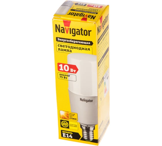 Светодиодная лампа Navigator 61 468 NLL-T39-10-230-2.7K-E14 61468
