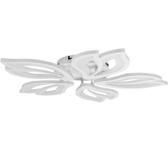 Светодиодная диммируемая люстра GLANZEN LED-0090-FLOWER-white с пультом управления КА-00008938