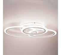 Светодиодная диммируемая люстра GLANZEN LED-0090-ROUND-white с пультом управления КА-00008936