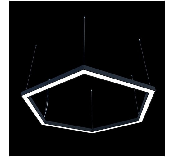 Шестиугольный подвесной светильник Akfa Lighting 500 мм FLPVN0000354-H5