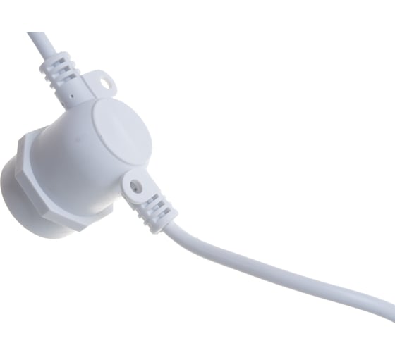 Гирлянда FERON 230V 10 E27 белый, шаг 50cm, IP 65, 5м +3м шнур, CL50-8 29884