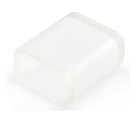 Пластиковая заглушка Apeyron для одноцветного двустороннего светодиодного неона 09-41